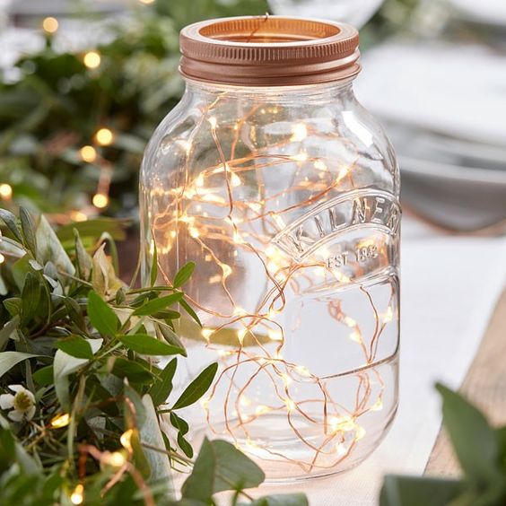 centros de mesa sin flores