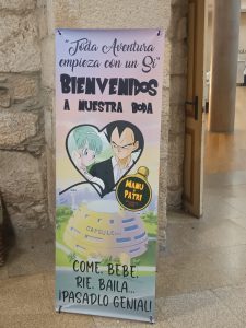 boda temática de dragon ball en el balneario de Mondariz
